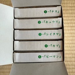 【新品】小皿5枚セット｜野菜5種の画像