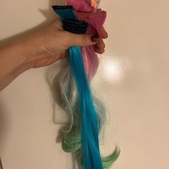 ディズニープリンセスセット　アナ雪エルサドレス　新品パズル2点　ヘアピンウィッグの画像