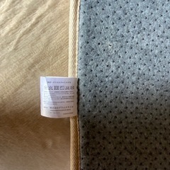 ベージュラグ　じゅうたん　300×193センチ　直接渡し可能 使用したことにより厚さの違いあります。 埼玉県でしたら直接渡しも場所によっては可能です。の画像