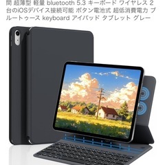 【新品未使用】iPad A16 11世代/10世代 キーボード付きケースの画像