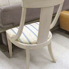 ETHAN ALLEN ダイニングチェア① イーセンアーレン 1脚 ホワイト系 木製椅子 札幌市北区屯田の画像