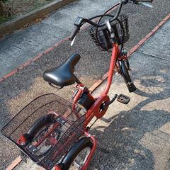 電動三輪自転車　電動自転車　の画像