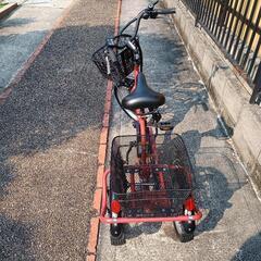 電動三輪自転車　電動自転車　の画像