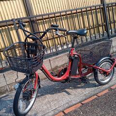 電動三輪自転車　電動自転車　の画像
