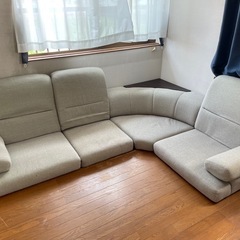 　引取限定　ニトリ　ローソファ　