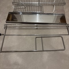 ニトリ　コンロ横ラックの画像