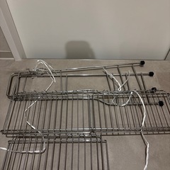 ニトリ　コンロ横ラックの画像