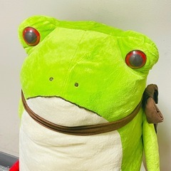 デでぶケロ　大きなカエルのぬいぐるみ
の画像