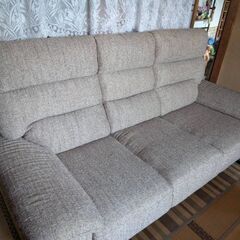 ●(美品)桜木家具 オーダーメイドソファ(3人掛け)