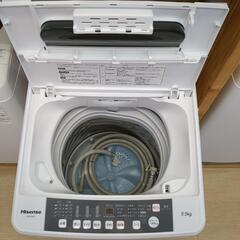 Hisense 5.5kg 全自動洗濯機 HW-E5502 2019年製 動作確認済み【こちらは店舗です。浜村鹿野温泉ICから3分 買取本舗 宮本リサイクル 営業時間9～19時 定休日水曜のみ←連絡できませんm(_ _)m】の画像