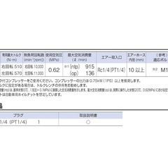【新品未使用、未開封】TONE エアーインパクトレンチ の画像