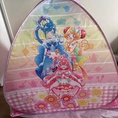 プリキュア光るテント