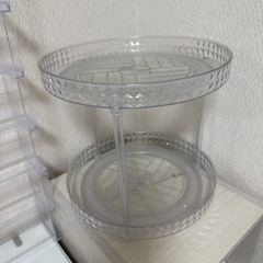 化粧品 回転台の画像