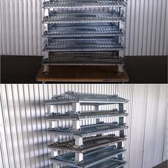 SANKIN サンキン　サンキンパレット　メッシュパレット　コイルタイプ　SC-1　10台　【モノ市場半田店50】の画像