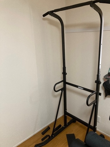【値引き対応可能】懸垂バー、ベンチ台（レッグエクステンション付き）