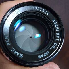 良品2 SMC PENTAX 50mm F1.4　分解清掃済