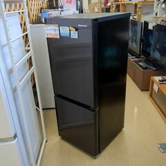 Hisense 154L 2ドア冷凍冷蔵庫 HR-G1501 2019年製 人気のブラック 仕切り台にキズあり動作確認済み【こちらは店舗です。浜村鹿野温泉ICから3分 買取本舗 宮本リサイクル 営業時間9～19時 定休日水曜のみ←連絡できませんm(_ _)m】の画像