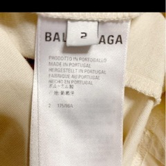 バレンシアガ 22SS 681045 TLVH9 バックロゴエンブロイダリーオーバーサイズTシャツの画像