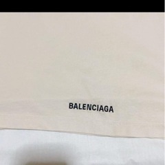 バレンシアガ 22SS 681045 TLVH9 バックロゴエンブロイダリーオーバーサイズTシャツの画像