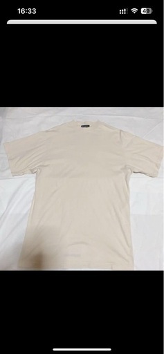 バレンシアガ 22SS 681045 TLVH9 バックロゴエンブロイダリーオーバーサイズTシャツ
