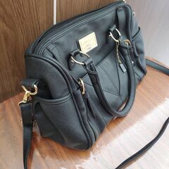 CECIL　MｃBEE　ブラックトートバッグの画像