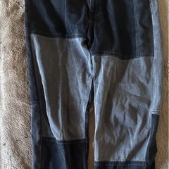 決まりました　
ベイフロー　パッチワークデニムパンツ　サイズLの画像