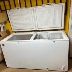 2014購入　レマコム　業務用 冷凍ストッカー 冷凍庫 446L 急速冷凍機能付  チェスト フリーザー  の画像