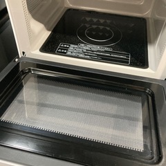 【ジモティー割】ハイアール 2023年製 ヘルツフリー フラット電子レンジ（ID1076）の画像