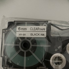 ･:*+.未使用.:+ カシオのラベルライター「ネームランド」用のテープカートリッジの画像