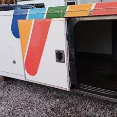 No.2 中古コンテナ　倉庫　物置　タイヤ倉庫　園芸農園倉庫の画像