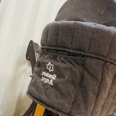 2523.定価4000円テーブルチェア 背もたれ付 クールグレイ ネオ スマートエンジェル smart angel イス 椅子 チェア 子供 幼児用 折りたたみ可能 の画像