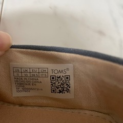 TOMS スリッポン　US11の画像