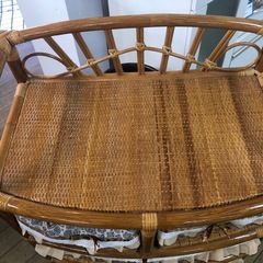 籐収納家具の画像