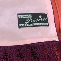 美原店 Désirée ショール ベルベット 刺繍　着物などの画像