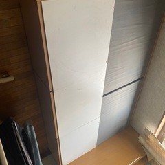 引き出し付きベットフレーム　セミダブルの画像