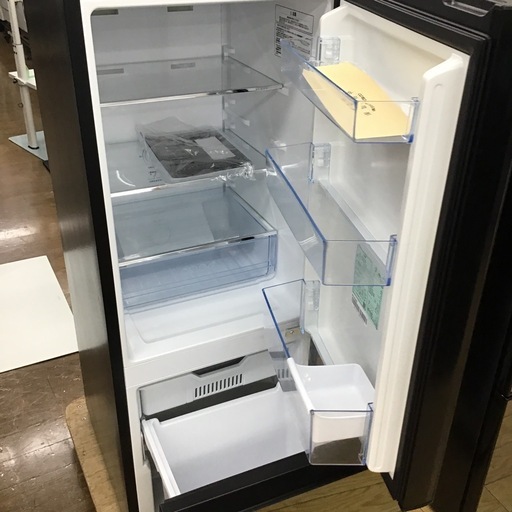 G-7【ご来店頂ける方限定】Hisenseのミラートップ2ドア冷凍冷蔵庫です