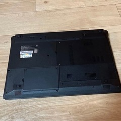 初心者向け ノートPC 8GB/SSD120GB/DVDドライブ付 FRONTIER すぐ使える WiFiの画像