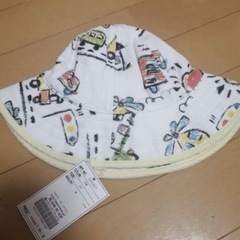 ベビー　子供　帽子　ハット　 サイズ46 新品未使用の画像