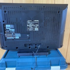 5000円→4500円に値下げしました。　テレビ　パナソニックVIERA　リモコン付き　 スタンド付き（中古）の画像