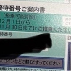 ANA株主優待券　航空券割引用