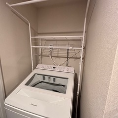 取引中【引取限定】ニトリ ランドリーラック 昭島駅周辺　無料 ※画像の洗濯機は付きません※　の画像