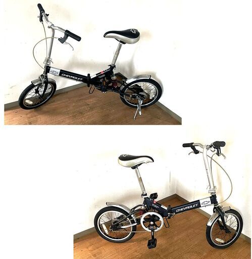 折りたたみ自転車  16インチ折りたたみ シボレー CHEVROLET コンパクト自転車