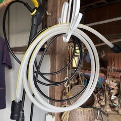 ケルヒャー高圧洗浄機＋自給用ホース＋フィルターセットの画像