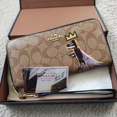 COACH 長財布　バスキアの画像