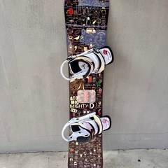 バートン　ビンディング　スノーボード　セットの画像