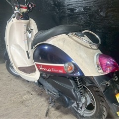 ★支払総額5.8万円★激安バイク続々入荷中！なんでも買い取ります！ ヤマハ ビーノ 青/白 SA37J 人気のビーノ！ 4ストインジェクション！ おしゃれなビーノ！の画像
