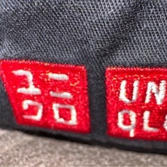 UNIQLO RFロゴキャップ　ブラック ロジャーフェデラー　ジャンク品の画像
