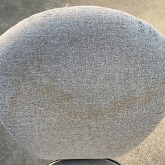 ジャンク品 オフィスコム デスクチェア ワークスチェア PC グレー色 の画像
