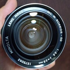 極上品　MINOLTA MC W.ROKKOR-SG 28mm F3.5の画像