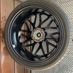 【値下げ】195/45R17 コンパクトカー用タイヤアルミホイール4本セットの画像